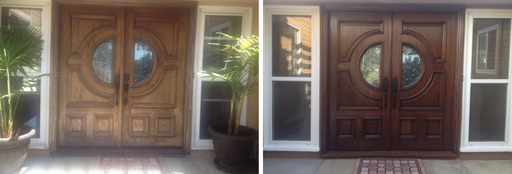 Anaheim door refinishing