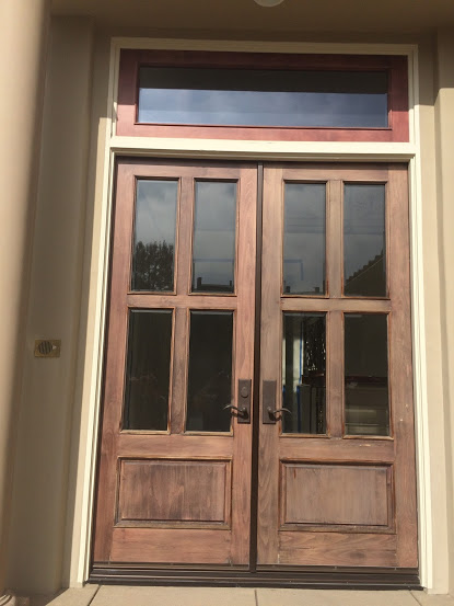 restore door before